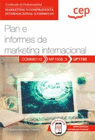 MANUAL PLAN E INFORMES DE MARKETING INTERNACIONAL