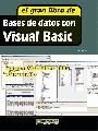 BASES DE DATOS CON VISUAL BASIC