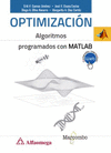 OPTIMIZACIN. ALGORITMOS PROGRAMADOS CON MATLAB