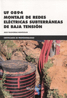 MONTAJE DE REDES SUBTERRANEAS DE BAJA TENSION