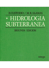 HIDROLOGIA SUBTERRANEA I