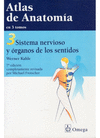 ATLAS DE ANATOMIA 3 SISTEMA NERVIOSO Y ORGANOS DE LOS SENTIDOS