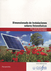 DIMENSIONADO DE INSTALACIONES SOLARES FOTOVOLTAICAS