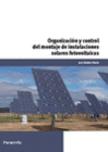 ORGANIZACIN Y CONTROL DEL MONTAJE DE INSTALACIONES SOLARES FOTOVOLTAICAS