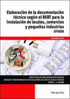 ELABORACION DE LA DOCUMENTACION TECNICA SEGUN REBT PARA LA INSTALACION