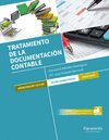 TRATAMIENTO DE LA DOCUMENTACION CONTABLE. CFGM