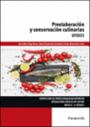 PREELABORACION Y CONSERVACI�N CULINARIAS