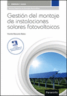 GESTI�N DEL MONTAJE DE INSTALACIONES SOLARES FOTOVOLTAICAS