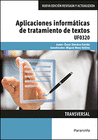 APLICACIONES INFORMTICAS DE TRATAMIENTO DE TEXTOS