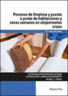 PROCESOS DE LIMPIEZA Y PUESTA A PUNTO DE HABITACIONES Y ZONAS COMUNES EN ALOJAMI