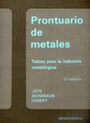 PRONTUARIO DE METALES