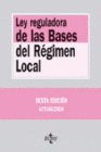 LEY REGULADORA DE LAS BASES DEL RGIMEN LOCAL
