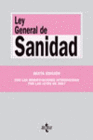 LEY GENERAL DE SANIDAD