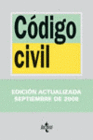 CDIGO CIVIL. EDICION ACTUALIZADA SEPTIEMBRE DE 2008