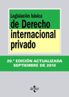 LEGISLACION BASICA DE DERECHO INTERNACIONAL PRIVADO