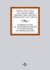 INTRODUCCI�N AL AN�LISIS DE DATOS CUANTITATIVOS EN CRIMINOLOG�A