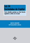 LEY DE SOCIEDADES DE CAPITAL