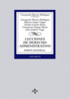 LECCIONES DE DERECHO ADMINISTRATIVO