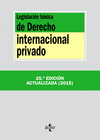 LEGISLACI�N B�SICA DE DERECHO INTERNACIONAL PRIVADO