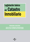 LEGISLACIN BSICA DEL CATASTRO INMOBILIARIO