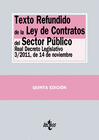 TEXTO REFUNDIDO DE LA LEY DE CONTRATOS DEL SECTOR PBLICO