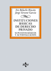 INSTITUCIONES BSICAS DE DERECHO PRIVADO