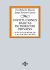 INSTITUCIONES B�SICAS DE DERECHO PRIVADO