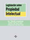 LEGISLACIN SOBRE PROPIEDAD INTELECTUAL