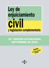 LEY DE ENJUICIAMIENTO CIVIL Y LEGISLACI�N COMPLEMENTARIA