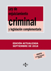 LEY DE ENJUICIAMIENTO CRIMINAL Y LEGISLACI�N COMPLEMENTARIA