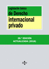 LEGISLACI�N B�SICA DE DERECHO INTERNACIONAL PRIVADO