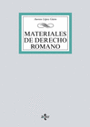 MATERIALES DE DERECHO ROMANO