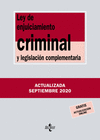 LEY DE ENJUICIAMIENTO CRIMINAL Y LEGISLACI�N COMPLEMENTARIA