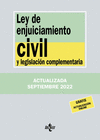 LEY DE ENJUICIAMIENTO CIVIL Y LEGISLACIN COMPLEMENTARIA