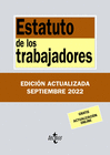 ESTATUTO DE LOS TRABAJADORES (ACTUALIZADA SEPT. 2022)
