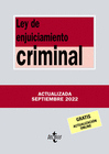 LEY DE ENJUICIAMIENTO CRIMINAL (ACTUALIZADA SEPT. 2022)