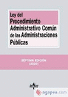 LEY DEL PROCEDIMIENTO ADMINISTRATIVO COMN DE LAS ADMINISTRACIONES PBLICAS