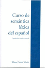 CURSO DE SEM�NTICA L�XICA DEL ESPA�OL