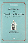 MEMORIAS DEL CONDE DE BENALUA DUQUE DE SAN PEDRO DE GALATINO