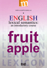 ENGLISH LEXICAL SEMANTICS AN INTRODUCTORY COURSE