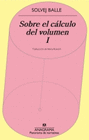 SOBRE EL CALCULO DEL VOLUMEN I