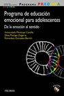 PROGRAMA PREDEMA. PROGRAMA DE EDUCACIN EMOCIONAL PARA ADOLESCENTES. INCLUYE CD-ROM