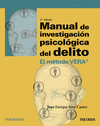 MANUAL DE INVESTIGACI�N PSICOL�GICA DEL DELITO