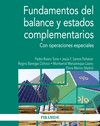 FUNDAMENTOS DEL BALANCE Y ESTADOS COMPLEMENTARIOS