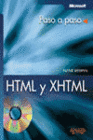 HTML Y XHTML. PASO A PASO. INCLUYE CD-ROM.