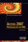 PROGRAMACION ACCESS 2007. PROGRAMACI�N CON VBA