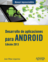 MANUAL IMPRESCINDIBLE DESARROLLO DE APLICACIONES PARA ANDROID. EDICIN 2013