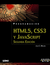 PROGRAMACIN HTML5, CSS3 Y JAVASCRIPT. SEGUNDA EDICIN