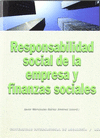 RESPONSABILIDAD SOCIAL DE LA EMPRESA Y FINANZAS SOCIALES