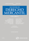 LECCIONES DE DERECHO MERCANTIL. VOLUMEN I